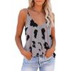 Women'sTops Summer Leopard Print Basic Sexy Camisoles Vests Tops