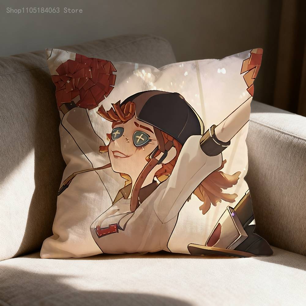 I-Identity V Throw Pillow Case For 45x45cm 55x55cm 30x30cm Square Car Pillowcase Home Bedchamber Decor Gift