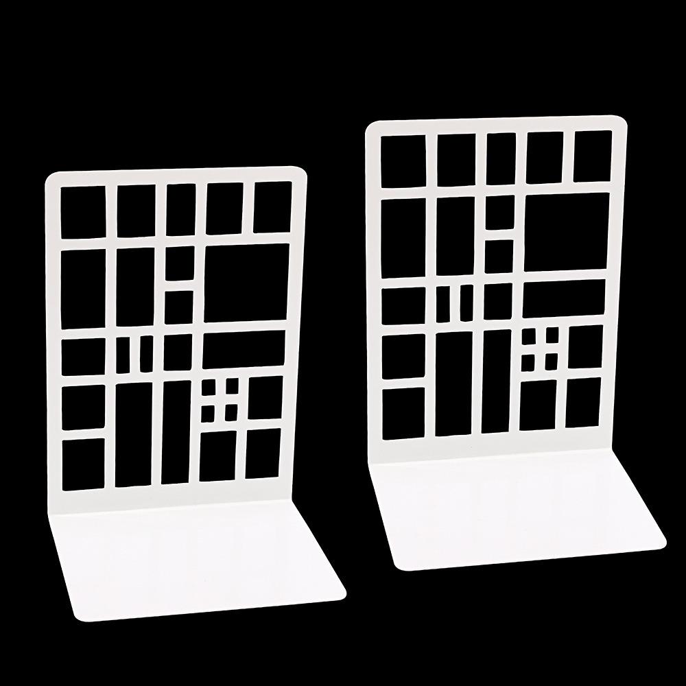 2Pcs Decorative Bookends for Shelves Heavy Duty Book Holder High Quality Book Divider  Office Home