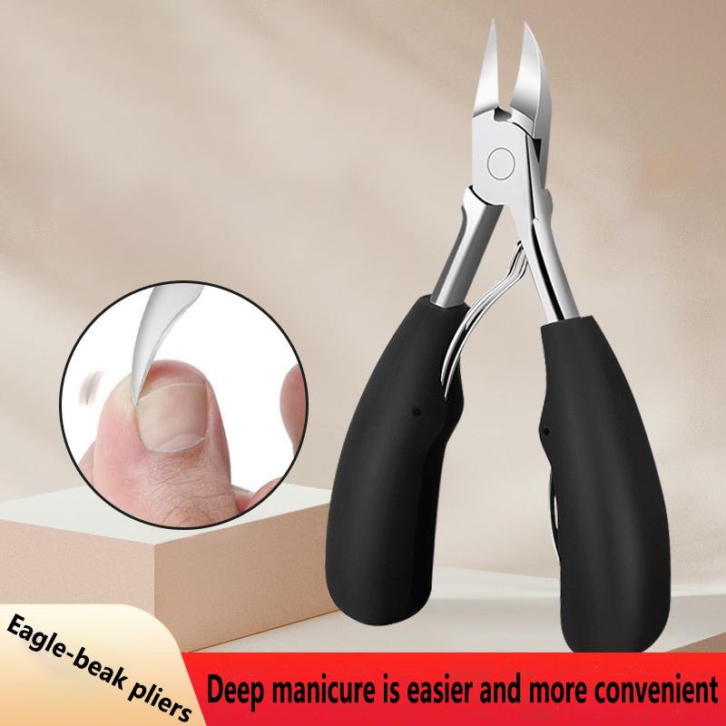 High-hardness Eagle Beak Pliers, Professional Nail Clippers for Nail Grooves, Stainless Steel Pedicure Scissors, a Magic Tool