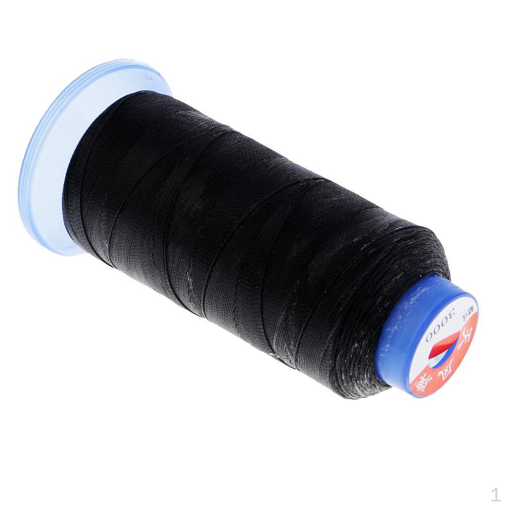 1pc 400M 500D 0.55mm Leather Sewing Polyester Waxed Thread Cord For DIY Crafts