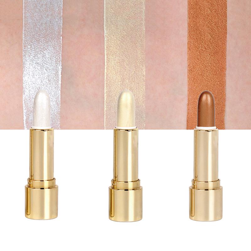 1 stk 3D High-Light Pynt Kontur Highlighter Blyant Lysne Hud 3 Farver