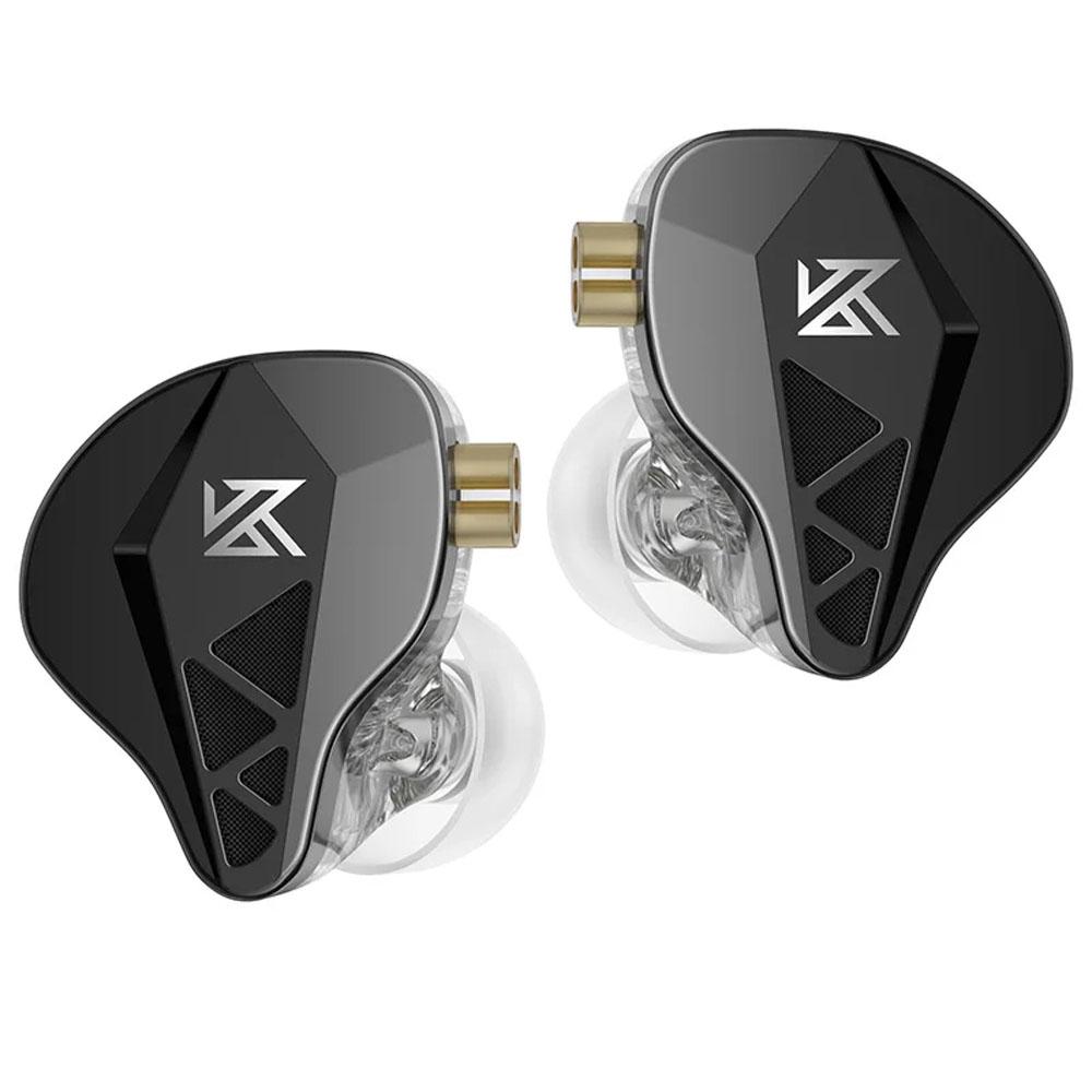 KZ EDXS Dynamische Hifi-Ohrhörer, In-Ear-Stereo-Bass-Ohrhörer, kabelgebundenes 3,5-mm-Sport-Headset, Kopfhörer mit Geräuschunterdrückung und Mikrofon.