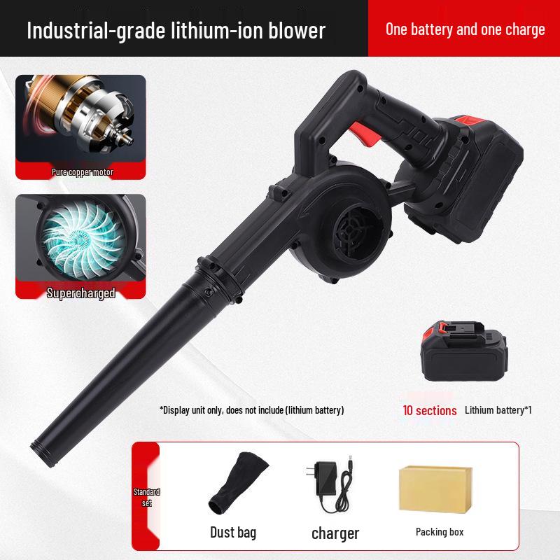 High-Power Lithium Battery Industrial Electric Blower/Vacuum Cleaner for Snow and Dust Removal