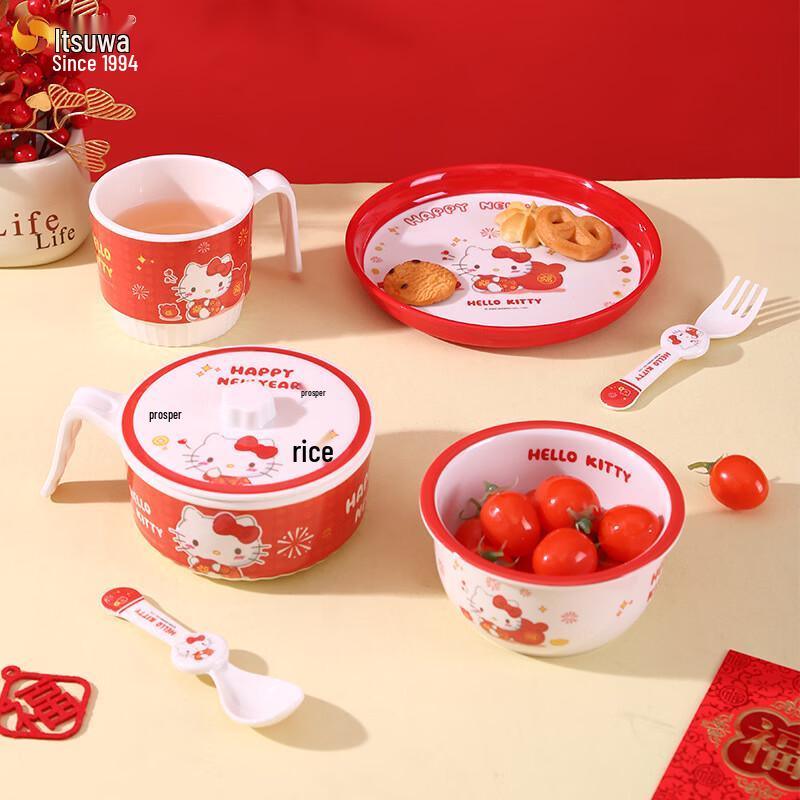 Sanrio Cartoon Melamine Kids Spoon Set