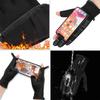 Winter Fahrradhandschuhe Wasserdicht Thermisch Fahren Motorrad Ski Handschuhe Winddicht Anti-Rutsch Touchscreen Warm Fahrradhandschuhe