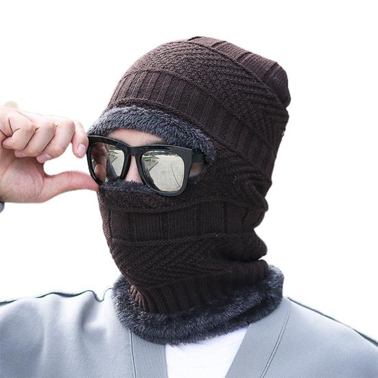 Einfache Herren-Gesichtsbedeckung Unifarbener Sonnenschutz