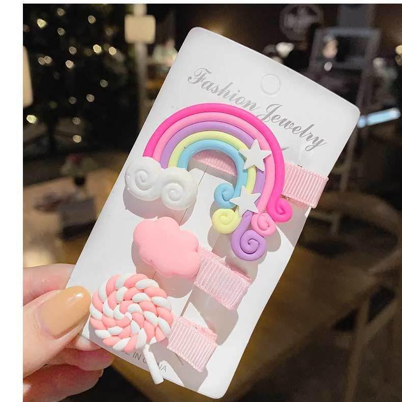 Набор заколок для волос Hello Kitty из 15 предметов – Милые японские мультяшные аксессуары для волос