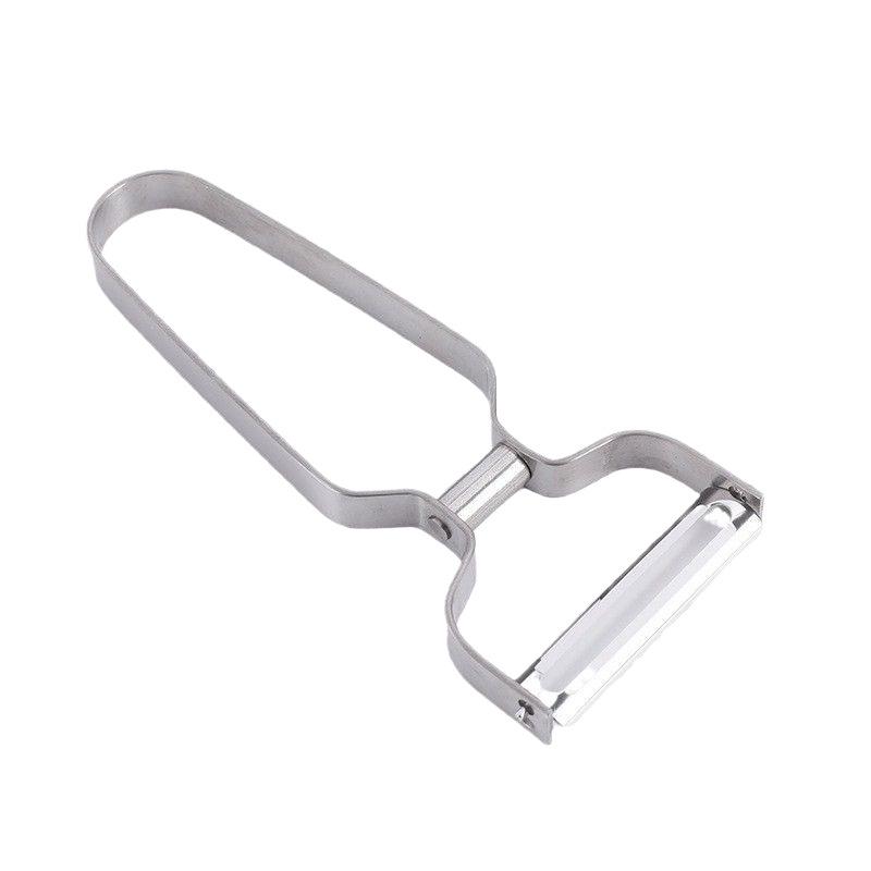 Stainless Steel Multi-Functional Peeler & Fruit Scraper for Potatoes, Carrots, Melons, and More