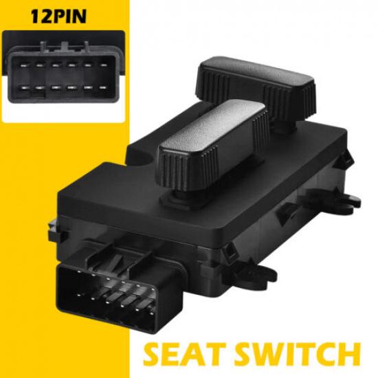Driver Side Power Seat Switch For 01-06 Chevy Silverado Suburban Tahoe 12450166