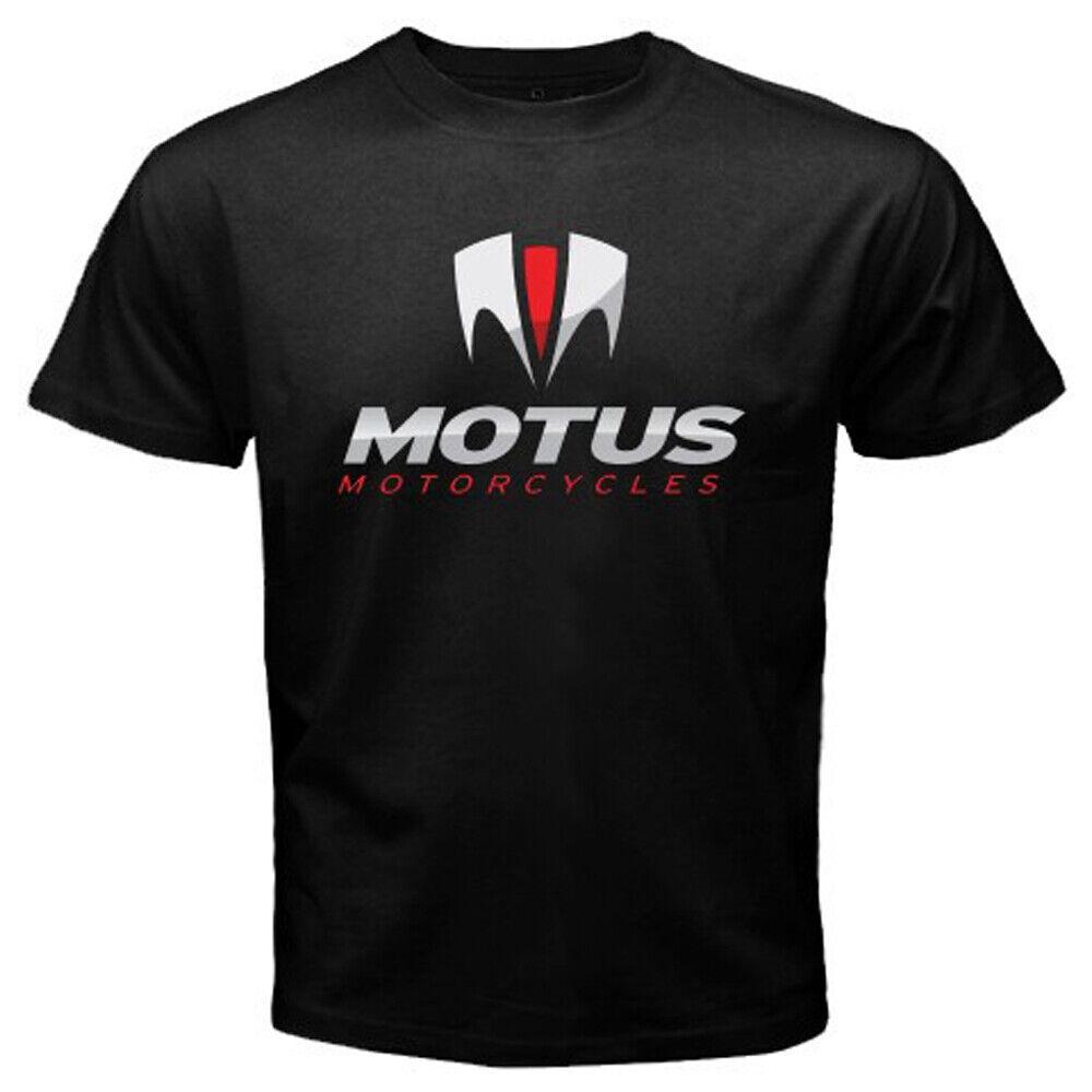 

Черная футболка унисекс с логотипом Motus Motorcycles S