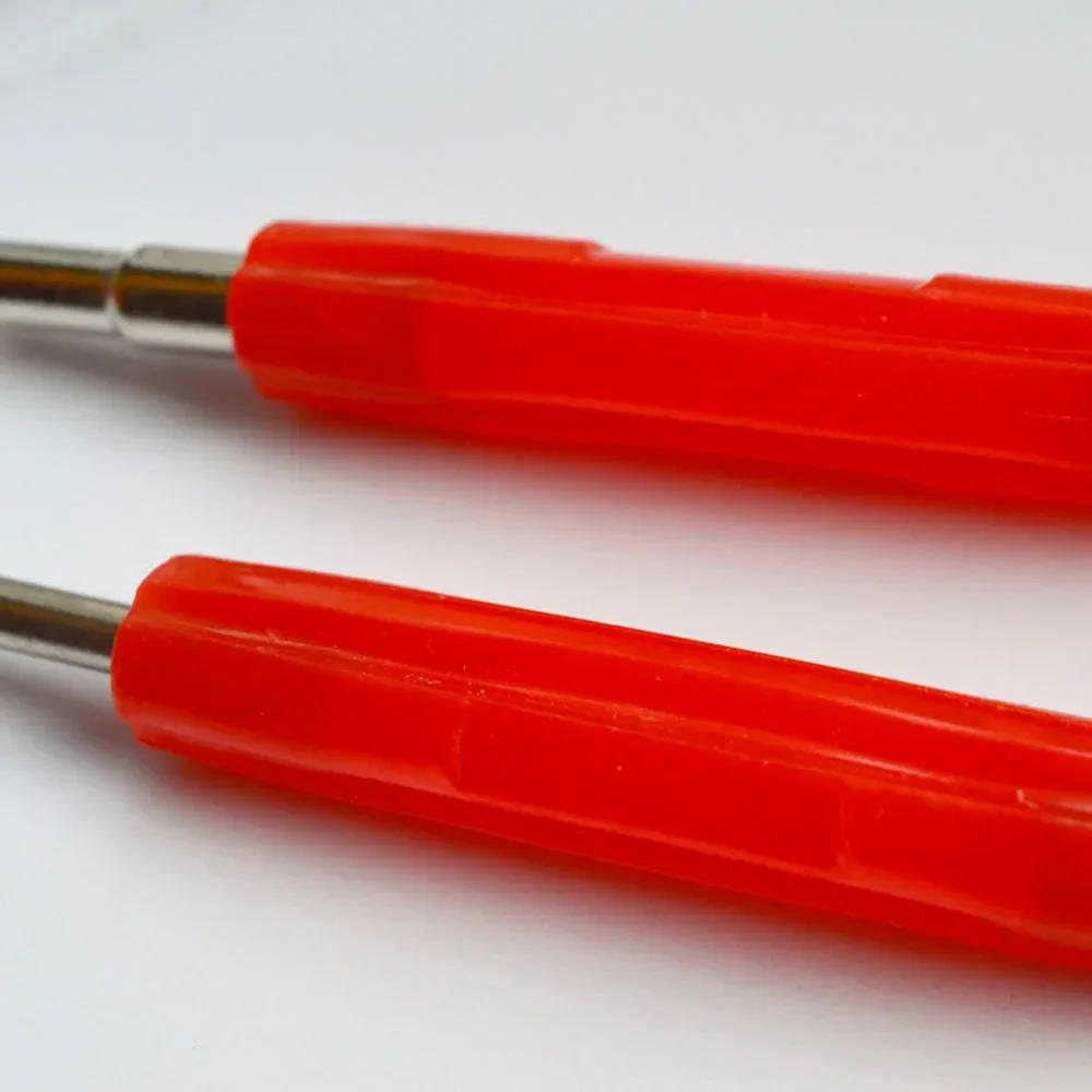 Valve Stem Removal Tool Single and Double Heads Valve Core Remover Tire Repair Tools for Cars Trucks Motorcycles Bikes