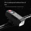 Watertight Bicycles Flashlight with 4 Light Modes Rechargeable LED Bicycles Light Head Light Night Ridings Front Light