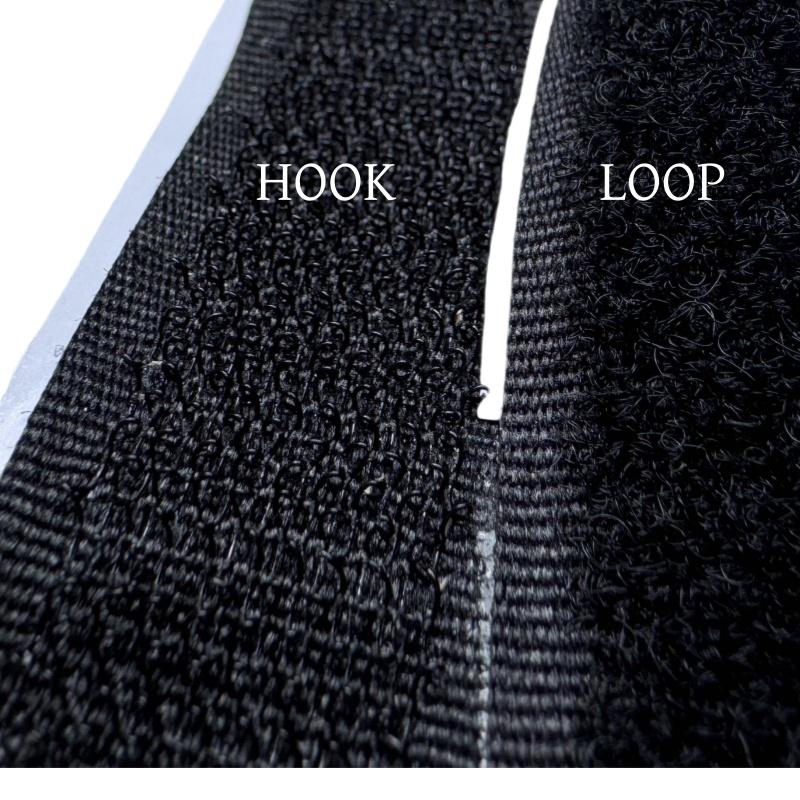 2cm Strong Self-Adhesive Nylon Hook Loop Sticky Back  Velcroes Roll Custom Length Width Cut Strip Hook and Loop