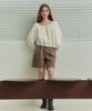 ZEROSTREET Bliss Shirring Blouse / Cream