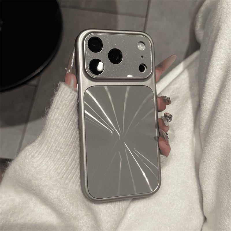 Compatible iPhone 17 Pro Case with Large Window Design, Aurora CD Pattern, and 15 Pro Lens Protector for Apple 16 Pro.