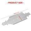 Rally Vehicle Stainless Steel Chassis Plate Weatherproof Protection Scratch Proof Design Optimized Weight Off Road Accessory Multicolor