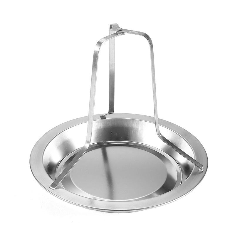 Stainless Steel Chicken Roasting Stand Indoor Outdoor Cooking Tool Turkey Roasting Rack Chicken Holder For Grill Oven Smoker