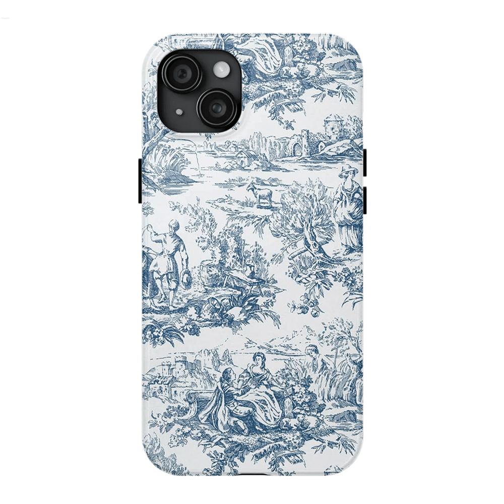 

Clmj Luxury Vintage Hand-Drawn Phone Case for iPhone 16 15 14 13 12 11 X XS XR XSMAX 7 8 Pro Max Plus Luxury Double-layer Cover iPhone 11
