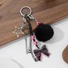 Braided Rope Keychain Bag Charms Handbag Hanging Ornament Bag Accessories Backpack Pendant Charm for Women Girls Gifts