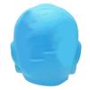 Waterproof Silicone Swimming Cap with Ear Protection 3D Strong Elasticity Long Hair Swimming Hat for AdultsLight Blue