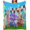 Go, Dog. Go! (tv series) go dog go cartoon animated go dog costume for kids Throw Blanket Hairy Comforter Weighted Blankets