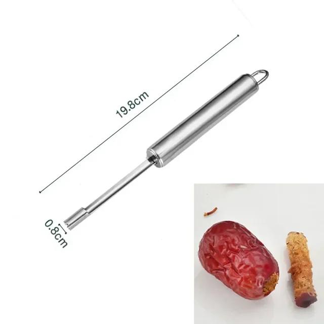 

Нержавеющая сталь для удаления сердцевины фруктов, красных фиников, яблок, груш, семян, семян, фруктов, нож для нарезки овощей, кухонные гаджеты для фруктов