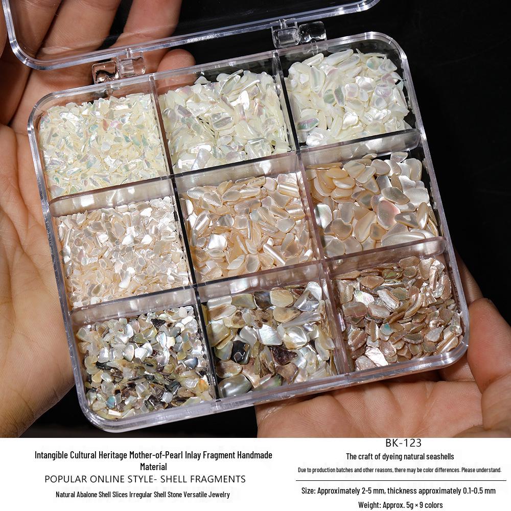 Mother-of-Pearl Nail Art & Hairpin Craft Kit