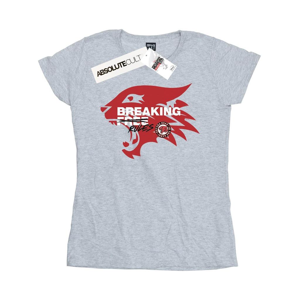Disney Womens/Ladies High School Musical The Musical Breaking Rules Cotton T-Shirt