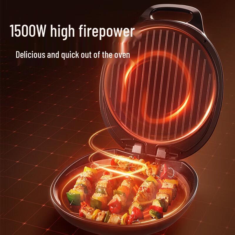 Supor Electric Pancake & Sandwich Maker with Deep Steam Pan CN Plug (adapter Included)