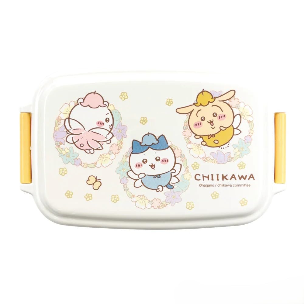 

Chiikawa Square 1-Tier Lunch Box (Fairy Flower)