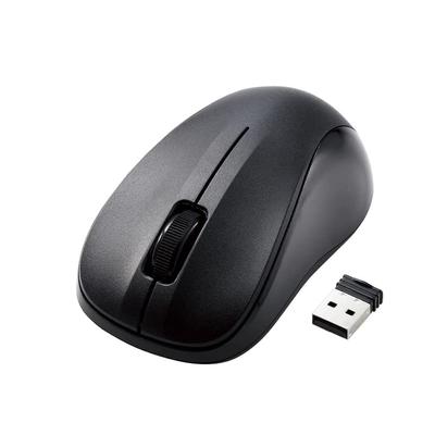 ELECOM Maus, Kabellose Maus, Größe S, antibakteriell, RoHS-Richtlinienkonform, Schwarz, M-K5DRKBK/RS