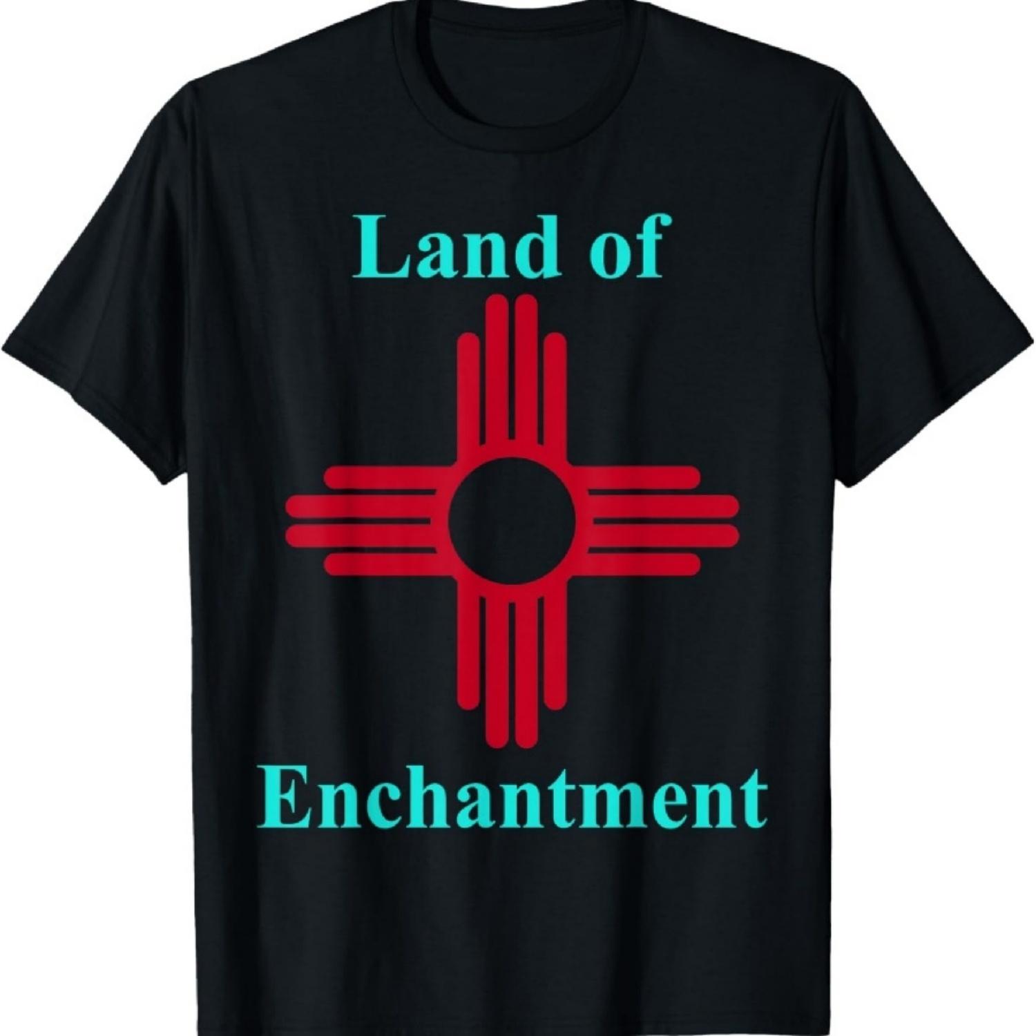 

Land of enchantment, New mexico Design T-Shirt XXXXXL чёрный