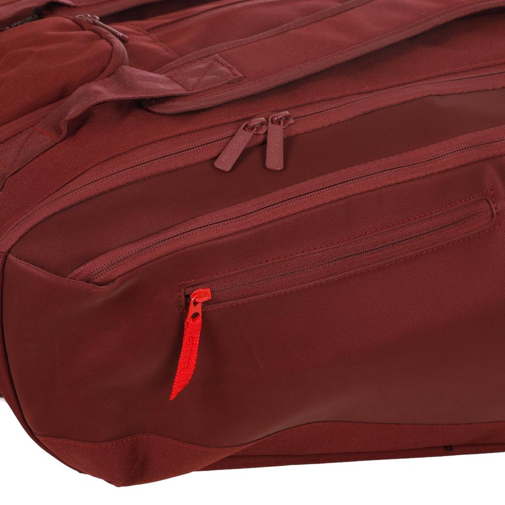 Wilson Defyer 15PK Tennis Bag 15 Burgundy WR8058001001 (Holds Rackets) -