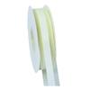 2.5cm Width Organza Ribbon Silver Edge Offset Printing Gold Edged Ribbon Glitter Tulle 45 Yards Length Lurex Ribbon
