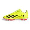 adidas X Crazyfast.4 CLUB FXG Abrasion Resistant Low Top Kids' Soccer Shoes Yellow Black Kids' IF0717
