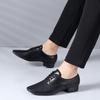 Men's Modern Soft Sole Latin Dance Shoes - Adult Square and Standard Dance Footwear