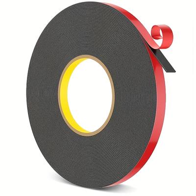 Superstarkes doppelseitiges Klebeband, hohe Viskosität, hohe Temperaturbeständigkeit, links, geeignet für Haushalt, Bastelarbeiten und Fugenfüllung.