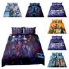 Fortnite Bedding Set 3-piece Bedding Set With Pillowcase And Duvet Cover Polyester Material