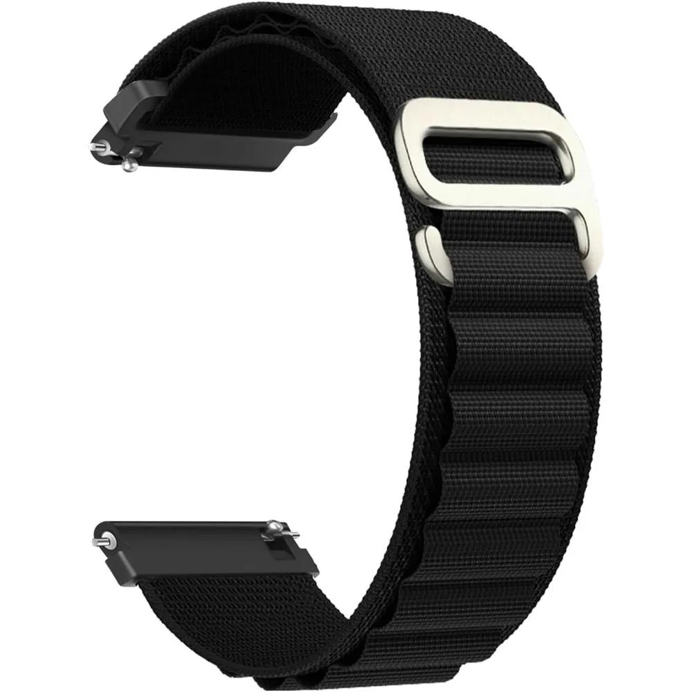 

Nylon Band for HaiWei Galaxy Watch 7 6 5 4 40mm 44mm Classic/Active/Gear S3 Frontier 20mm 22mm Sport Loop Strap Amazfit GTS 3 4 20mm
