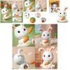 Cute Bunny Coin Bank Large Capacity Cartoon Creative Anti-fall Plastic Savings Jar Gift For Boys And Girls