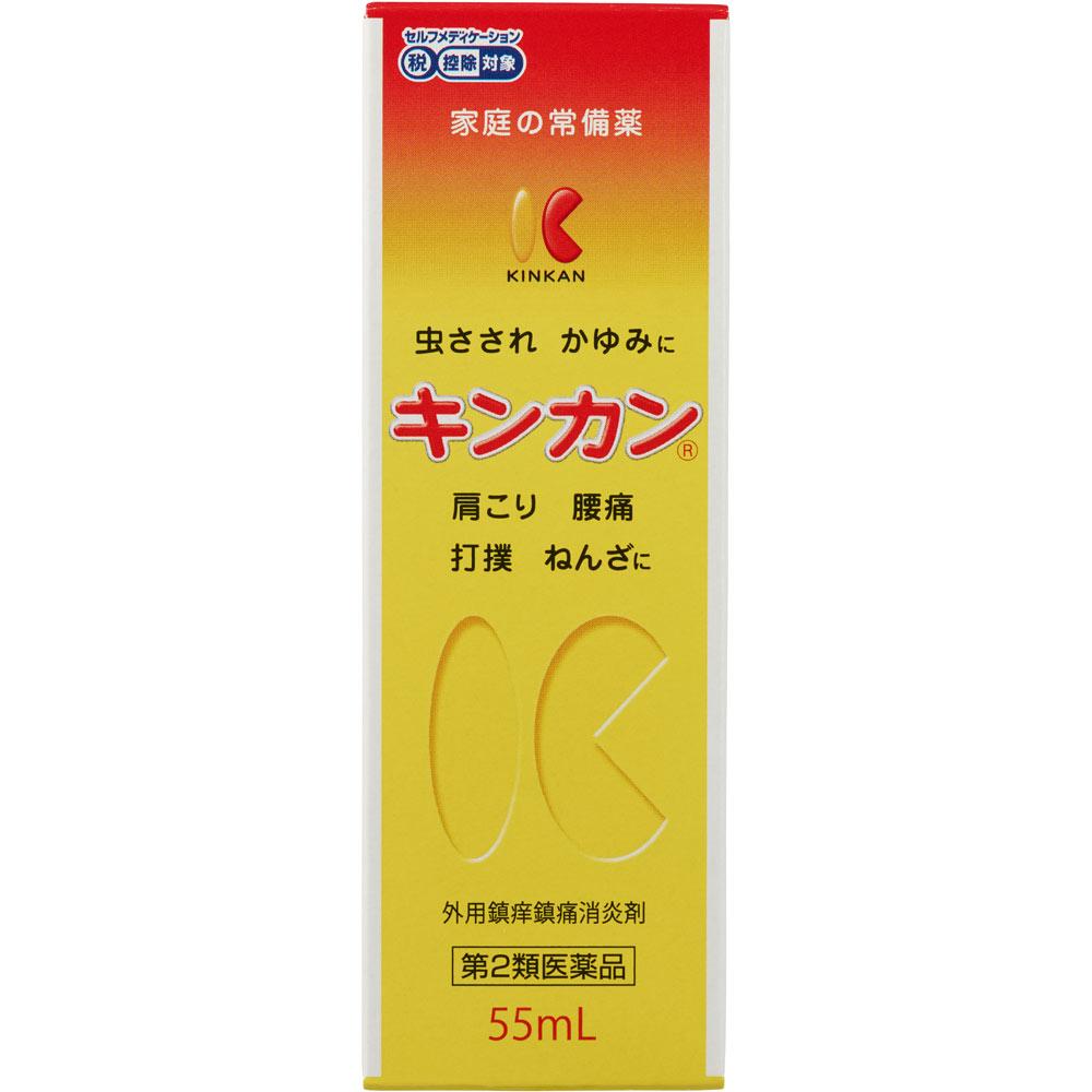 

Kinkan-do Kinkan 55mL Liquid Preparations Insect bites Indications: Insect bites, itching, stiff shoulders, lower back pain, bruises, sprains Liquid P 1