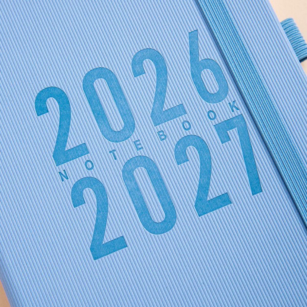 Pu Leather A5 Agenda Planning Notebook 12 Months To-do List Notebook  Stationery