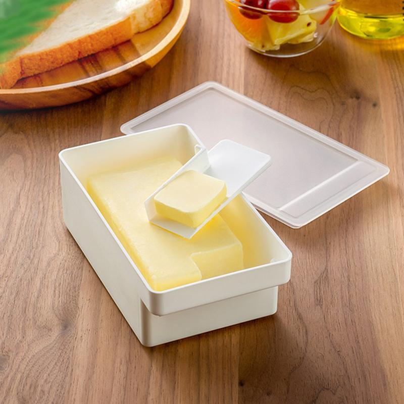 

Japan Butter Box Cutting Organizer With Lid Cheese Preserving Box Serving Tools Kitchen Box Cheese Cutter Crisper Box