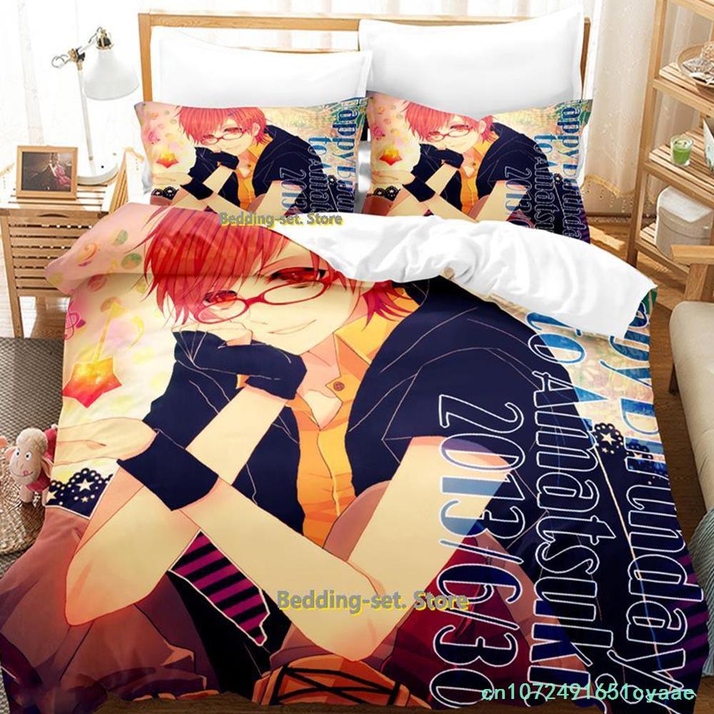 Nico Nico Singer Bedding Set Single Twin Full Queen King Size Bed Set Adult Kid Bedroom Duvetcover Sets Anime Parure De Lit Bed