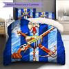 Málaga Bedding Quilt Set Quilt Cover Pillowcase Home Decoration Birthday Gift (1 * duvet cover + 2 * pillowcase, without core)
