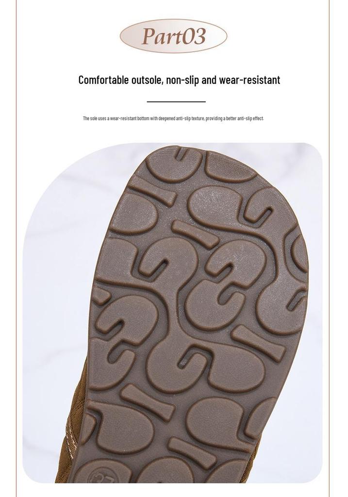 2025 Stylish One-Step Spring Loafers for Moms: Soft, Comfortable, Non-Slip, Hot Seller