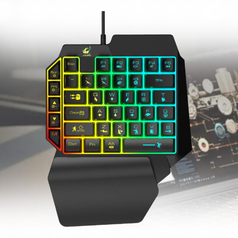 Rgb Gaming Keyboard Set With Macro Recording Features For Ultimate Gaming Performance