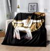 Elvis Flanelldecke Weich Warm Ganzjahresdecke, Design für Camping, Autoreisen, Wandern Sofa, Bett, Büro Perfektes Geschenk für Partys