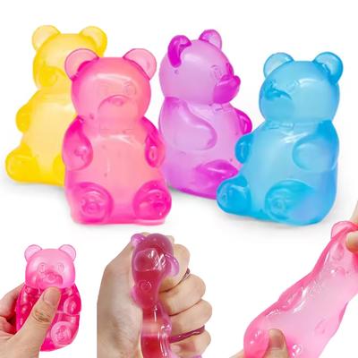Gifts Little Bear Maltose Pinch Stress Relief Ball Stress Relief Toy Pinch Music Stress Relief Tool Slow Rebound Decompressions